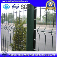 CE PVC revestido metal Quick Post Garden Fence